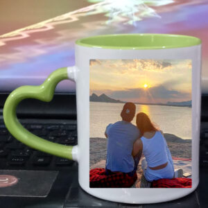 3 Tone Light Green Mug