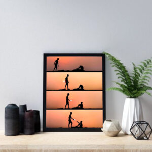 Heartfelt Silhouette Frame