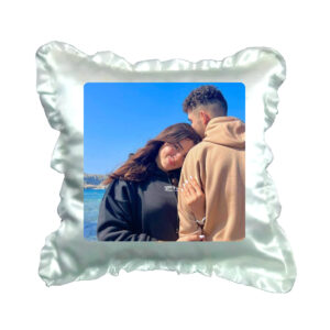 Designer Edge Satin Cushion