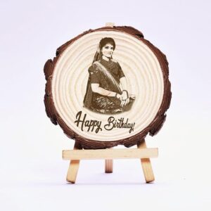 Premium Wood Engraved (10cm)