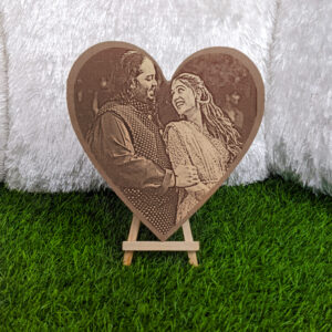 Couple Image Heart MDF