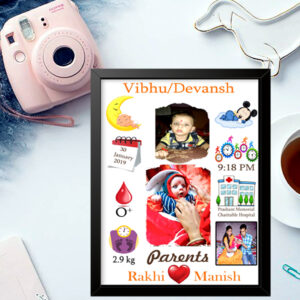 Baby Birth photo frame