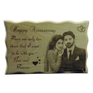 Zigzag Engraved Plaque