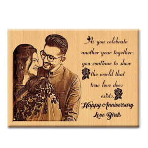 Plaque For Love Birds