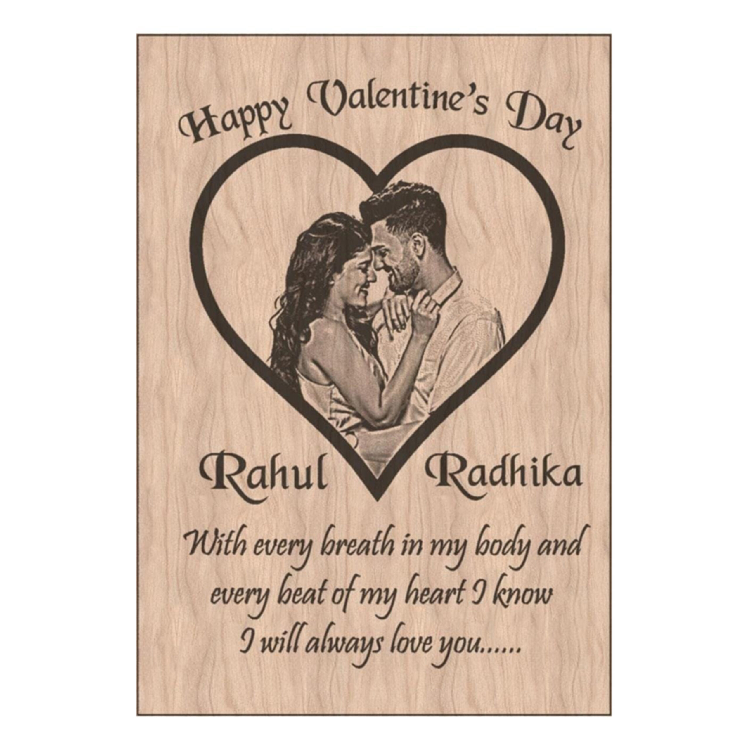 Valentine's Day Special Plaque