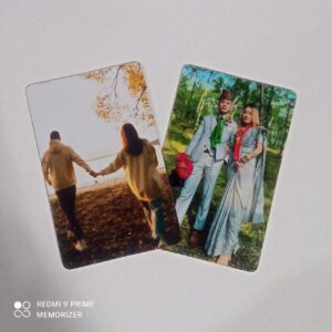 Dual Side Photo Wallet Card