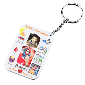 Acrylic Baby Keychain