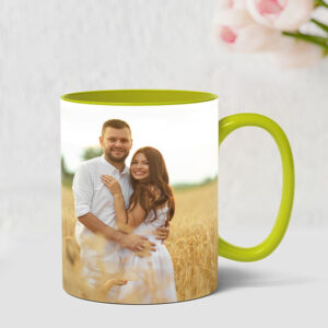 3 Tone Light Green Mug