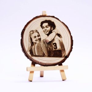 Premium Wood Engraved(7cm)