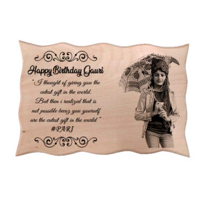 Birthday Engraved Plaque