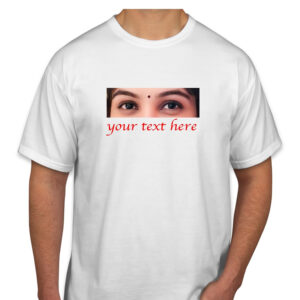 Partner's Eye Printed Couple T-Shirt