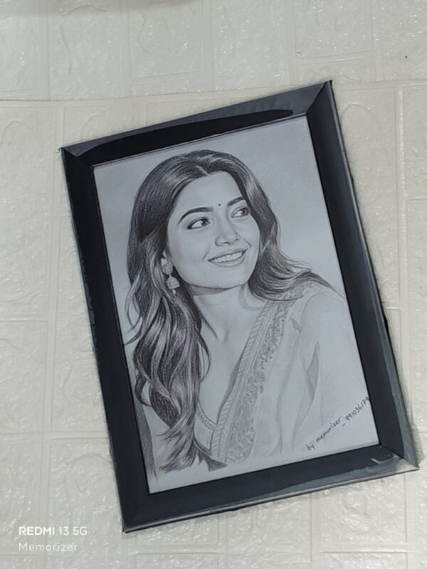 custom digital sketch photo frame personalized digital sketch portrait gift couple digital sketch frame birthday digital sketch photo frame anniversary personalized sketch frame