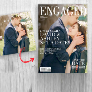 Customized Engagement Magazine – Celebrate the Beginning of Forever